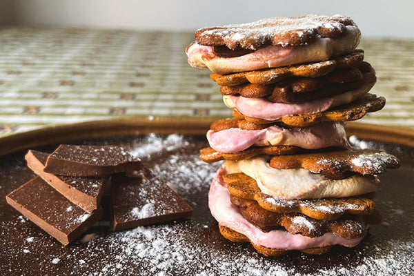 S'mores de Natal na Airfryer