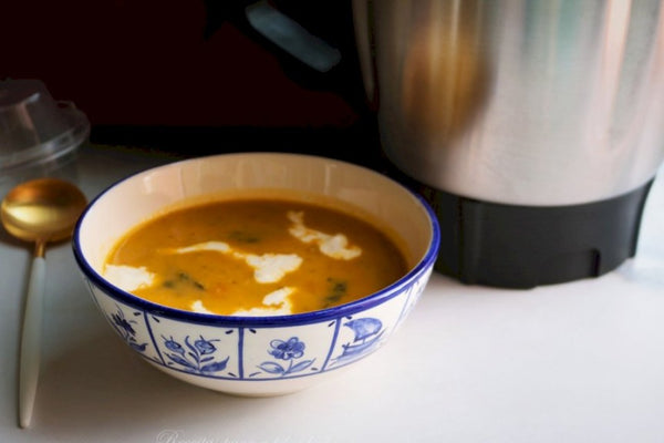 Zuppa alla Contadina con Formaggio Stracciatella
