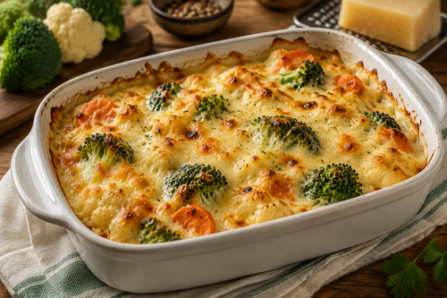 Gratinado de legumes
