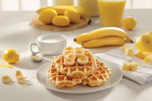 Receita de waffle na sanduicheira
